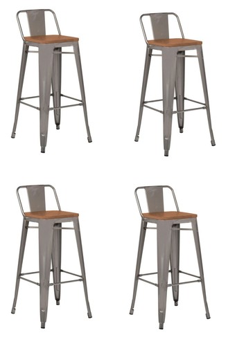 Sgabelli metallo stile - sgabelli,