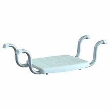 Sedile da vasca regolabile L. min.67-L max.77xP.30cm bianco EH-BS-PP-BX