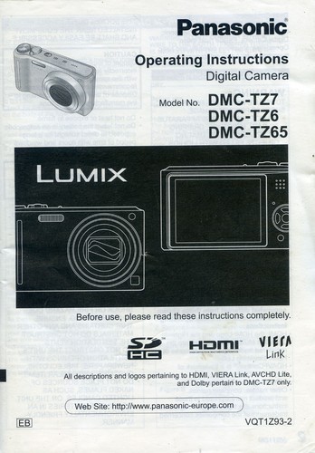 Panasonic lumix tz6 tz7 - lumix,