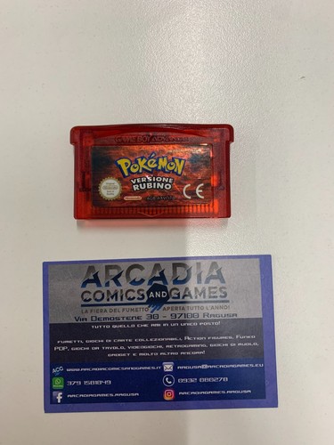 Gba pokemon versione rubino - gba,