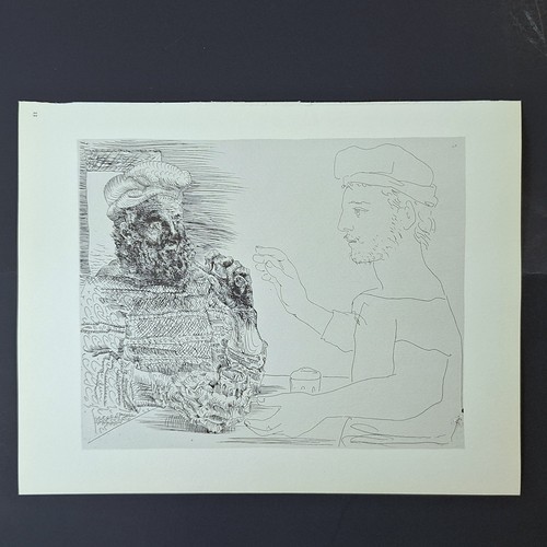 Pablo picasso due bevitori - picasso,