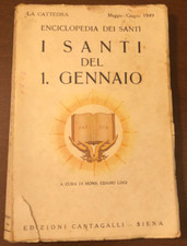 ENCICLOPEDIA DEI SANTI - I SANTI DEL 1 GENNAIO  MONS. EDAMO LOGI CANTAGALLI 1949