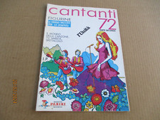 ALBUM cantanti 1972 ( panini