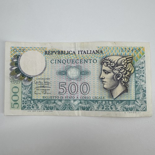 Banconota 500 lire - banconota,