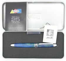 Penna stilografica Acme Studio "Lillies" di Monet - come nuova, nuova con scatola