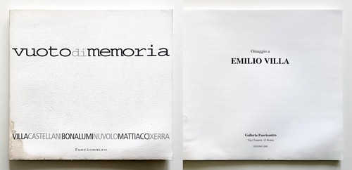 Vuoto memoria omaggio a - vuoto, di