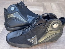 Dainese scarpa moto uomo n. 46 in pelle tessuto nero