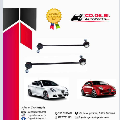 Coppia biellette barra - coppia,