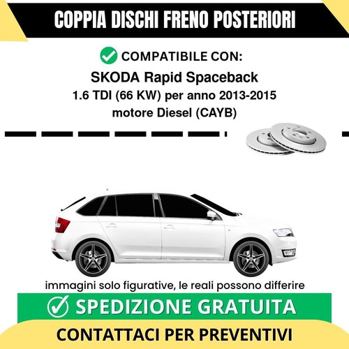 Coppia dischi freno - dischi,