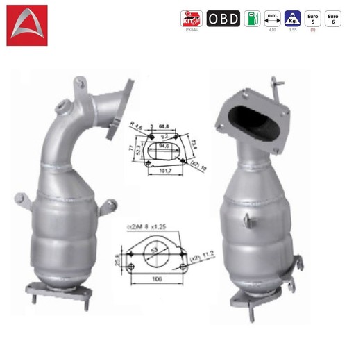 Catalizzatore per alfa romeo - catalizzatore,