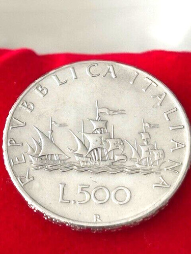 500 lire argento rep - 500, in