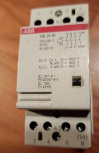 Teleruttore modulare abb - teleruttore,