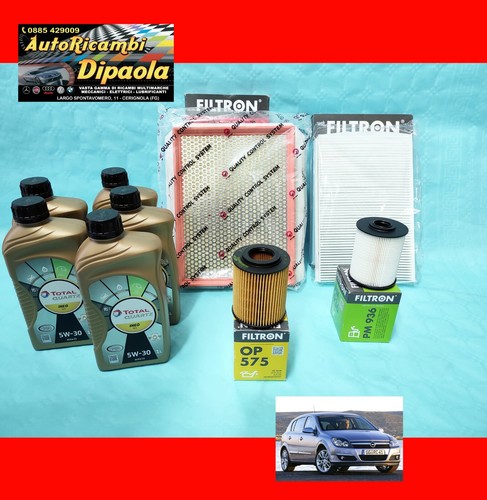 Kit tagliando opel astra 7 - kit, h