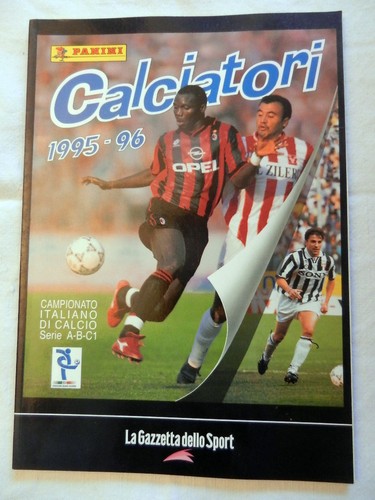 Calciatori 1995 album - calciatori, 1995-96