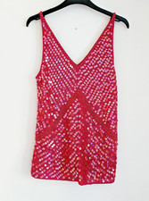 Top vintage M&S rosa magenta