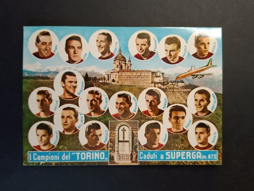 Cartolina campioni torino - cartolina,