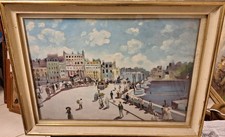 Dipinto Antico Ad Olio  Su