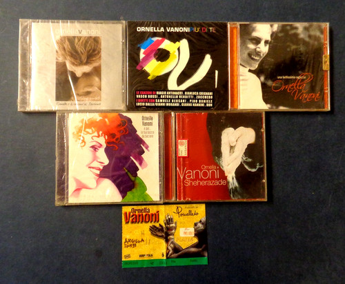 Ornella vanoni 5 cd con - -,