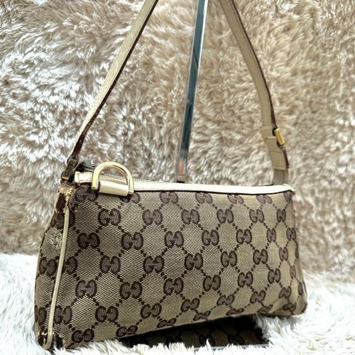 Borsa tracolla gucci tela - a,