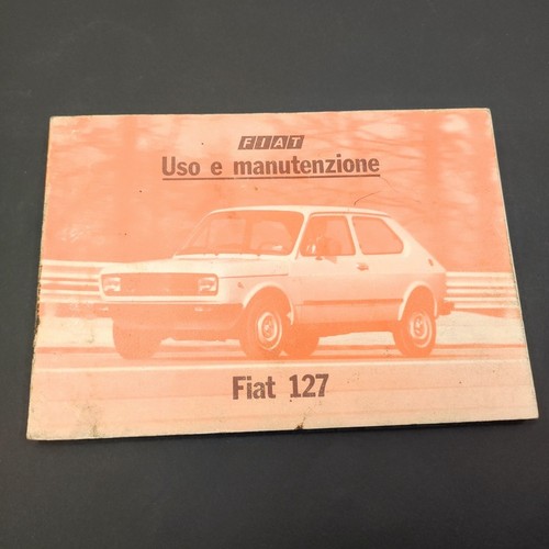 Fiat 127 libretto uso - fiat,