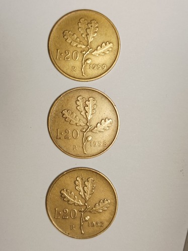 Triade monete lire - triade,