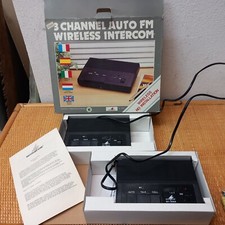 MONACOR Wi - 300A - 3 Channel Auto FM Wireless Intercom *Nuovo