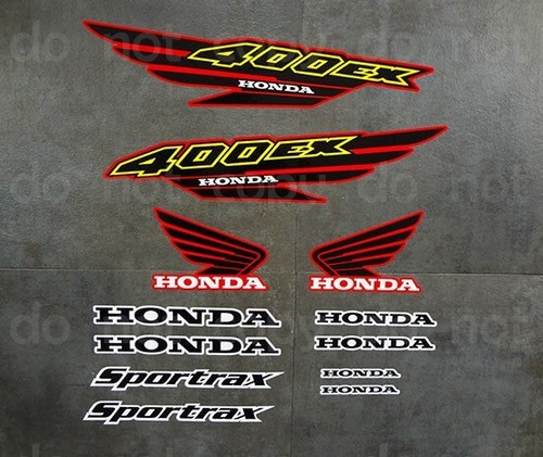 400ex decals graphics - decals, 12pc