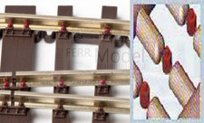 Viti esagonali per binari e