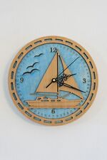 Orologio in legno da parete