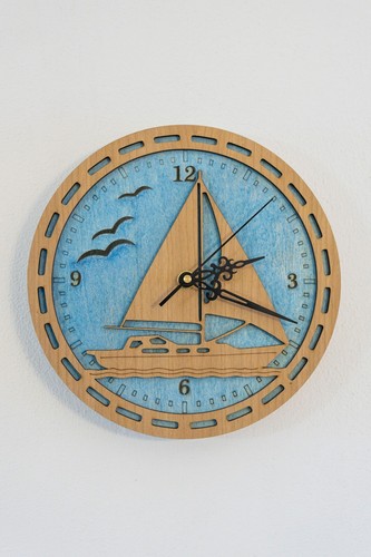Orologio legno parete - in,