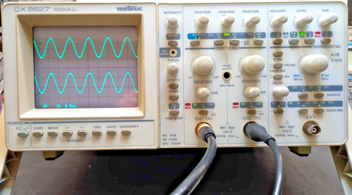 Oscilloscope metrix 8627 - oscilloscope,