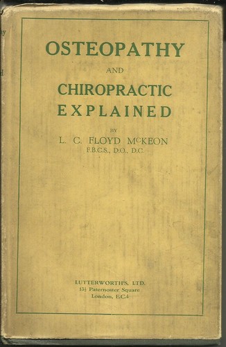 Osteopathy and chiropractic - osteopathy,