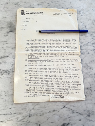 Lettera cassa provinciale - lettera,