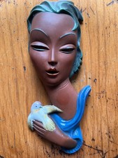 ZACCAGNINI CERAMICA VISO DONNA ANNI 40 - 50