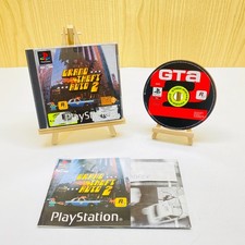 GTA 2 PS1 Grand Theft Auto 2 Sony Playstation 1 solo francese ??  con MANUALE