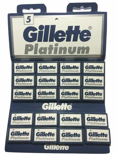 100 lamette rasoio gillette - lamette,