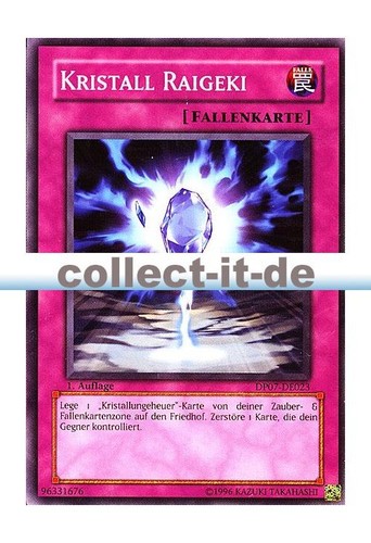 Yugioh dp07 de023 cristallo - yugioh,