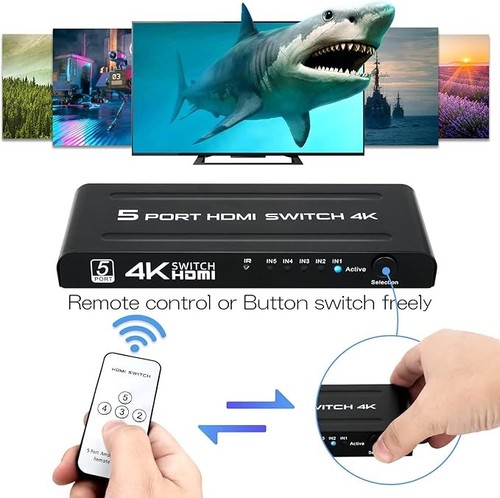 Sdoppiatore hdmi 5x1 - hdmi,