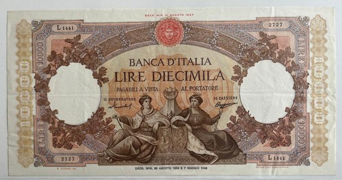 000 lire italy repubblica - 10.000,