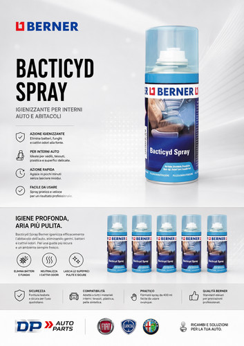 Spray igienizzante berner - igienizzante,