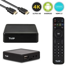 TVIP S-Box v.710 UHD 4K Android 11.0 Ricevitore IP HDR LAN HDMI MicroSD USB