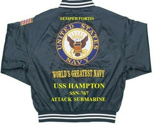 Uss hampton ssn 767 - hampton, giacca