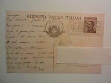 STORIA POSTALE CARTOLINA