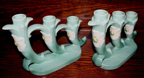 Coppia candelabri portacandele