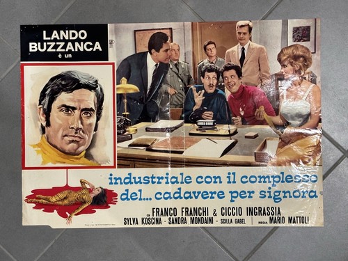Fotobusta lando buzzanca - fotobusta,
