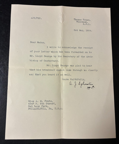 Lettera radiotelevisiva lloyd - lettera,