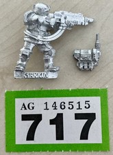 Kasrkin Trooper Astra Militarum Metal Warhammer 40k Guardia Imperiale Metal O...