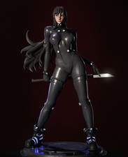 Statua Reika Shimohira dipinta