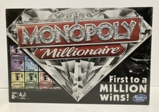 Monopoly Millionaire Gioco da Tavolo Hasbro Family Game Night NUOVO, SIGILLATO