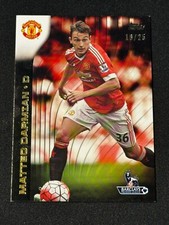 2015 Topps Premier oro nero /25 Matteo Darmian Manchester United